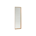Modern Full-Length Mirror with Minimalist Wooden Frame**